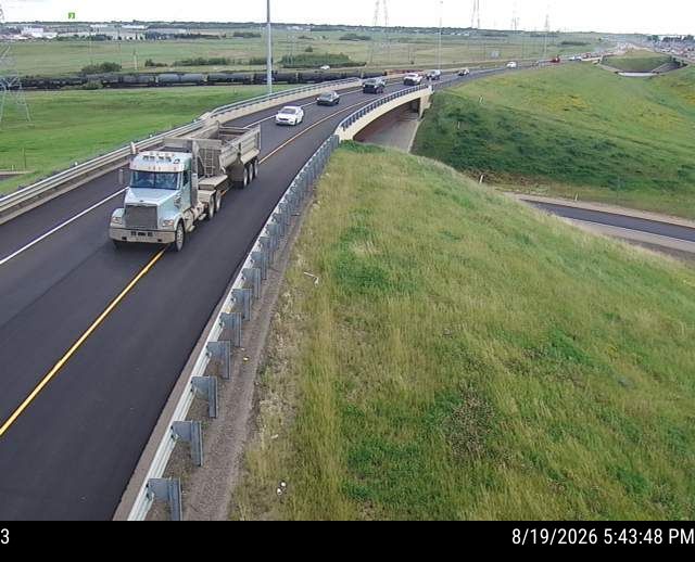 Latest Alberta 511 image at Hwy 216: Anthony Henday Drive and Highway 16 Interchange