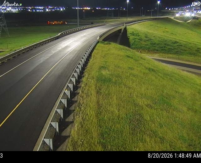 Latest Alberta 511 image at Hwy 216: Anthony Henday Drive and Highway 16 Interchange