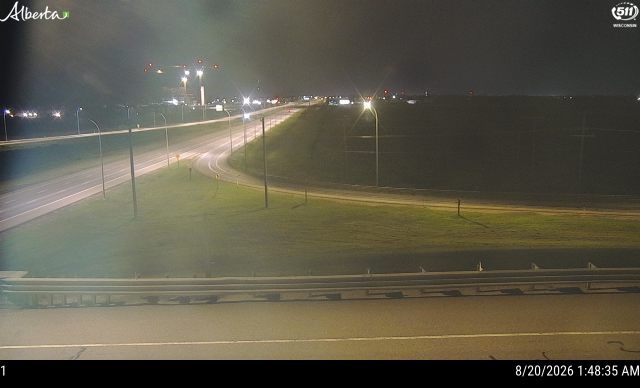 Latest Alberta 511 image at Hwy 216 & Hwy 16A Interchange (West)