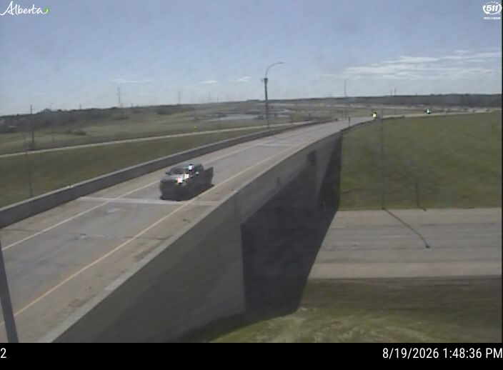 Latest Alberta 511 image at Hwy 216 & Hwy 16A Interchange (East)