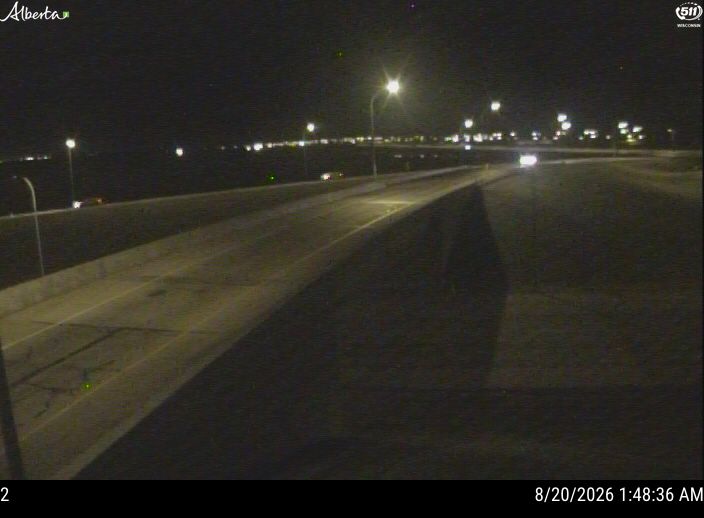 Latest Alberta 511 image at Hwy 216 & Hwy 16A Interchange (East)