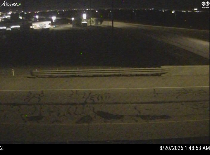 Latest Alberta 511 image at Hwy 216 & Hwy 16A Interchange (East)