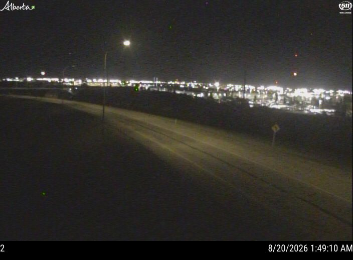 Latest Alberta 511 image at Hwy 216 & Hwy 16A Interchange (East)