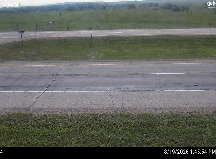Latest Alberta 511 image at Hwy 1: West of Hwy 22 Overpass