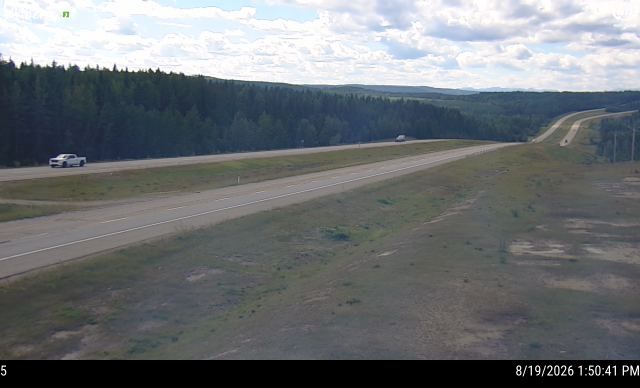 Latest Alberta 511 image at Hwy 16: Near Obed Summit
