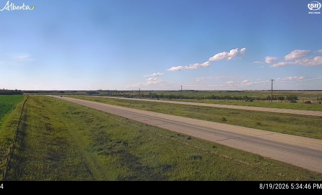 Latest Alberta 511 image at Hwy 16: East of Hwy 765 near Wabamun