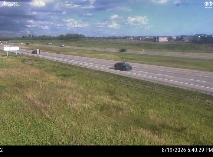 Latest Alberta 511 image at Hwy 16 east of Century Rd. near Spruce Grove