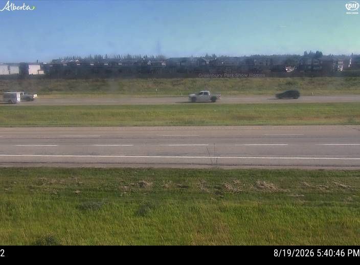 Latest Alberta 511 image at Hwy 16 east of Century Rd. near Spruce Grove