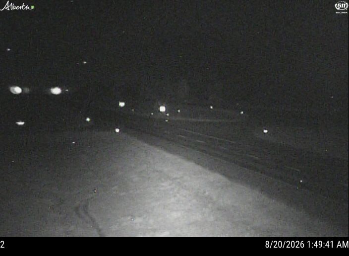 Latest Alberta 511 image at Hwy 16: West of Hwy 834 near Elk Island National Park