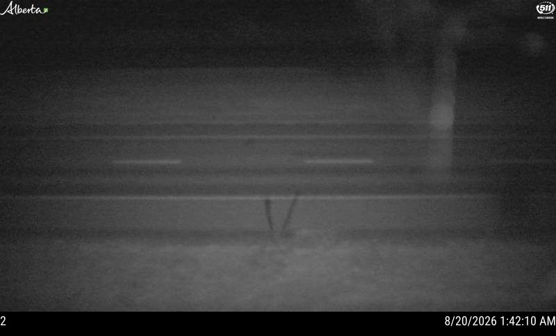 Latest Alberta 511 image at Hwy 16: East of Hwy 41 near Vermilion