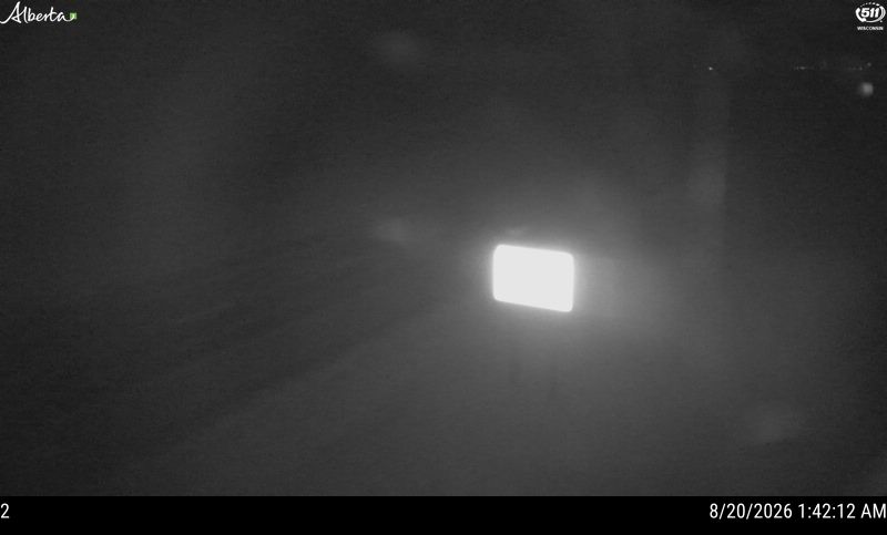 Latest Alberta 511 image at Hwy 16: East of Hwy 41 near Vermilion