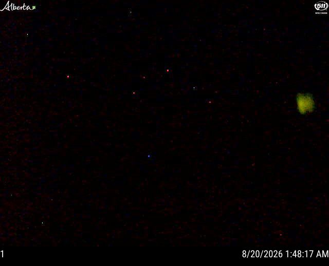 Latest Alberta 511 image at Hwy 35: North of Mission Creek near Meander River
