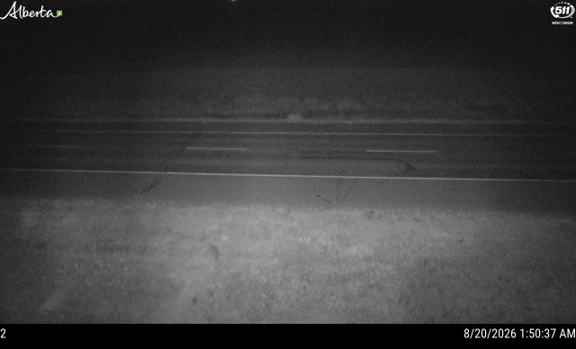 Latest Alberta 511 image at Hwy 43: East of Alberta/BC border near Demmit