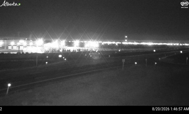 Latest Alberta 511 image at Hwy 43: East of Range Road 53 near Grande Prairie