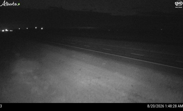 Latest Alberta 511 image at Hwy 43: South of Twp Rd 700 near Valleyview