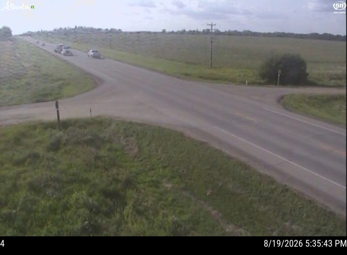 Latest Alberta 511 image at Hwy 63: W of Junction Hwy 55/63/855 near Grassland