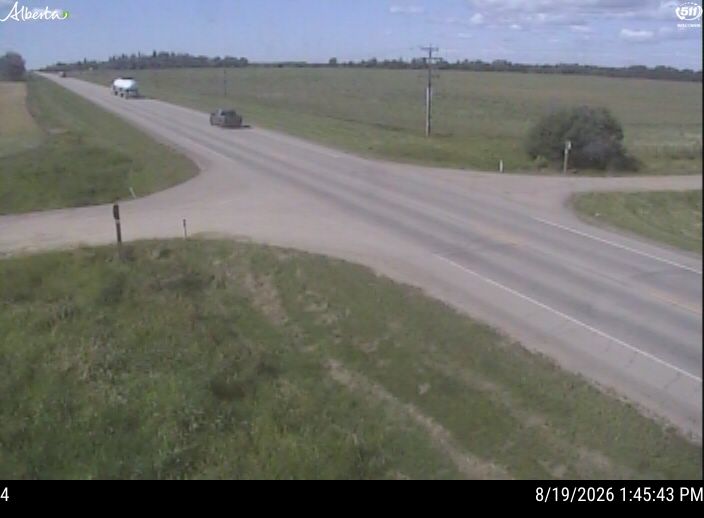 Latest Alberta 511 image at Hwy 63: W of Junction Hwy 55/63/855 near Grassland