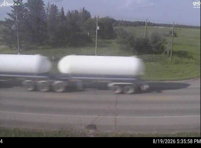 Latest Alberta 511 image at Hwy 63: W of Junction Hwy 55/63/855 near Grassland