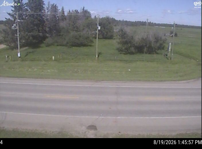 Latest Alberta 511 image at Hwy 63: W of Junction Hwy 55/63/855 near Grassland