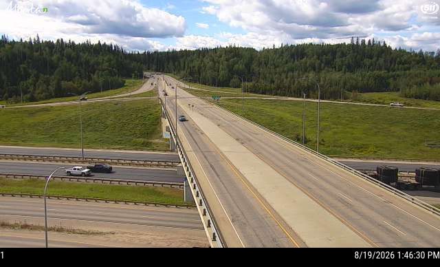 Latest Alberta 511 image at Hwy 63 and Thickwood Blvd