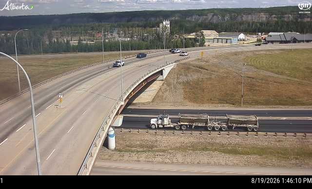 Latest Alberta 511 image at Hwy 63 and Confederation Way