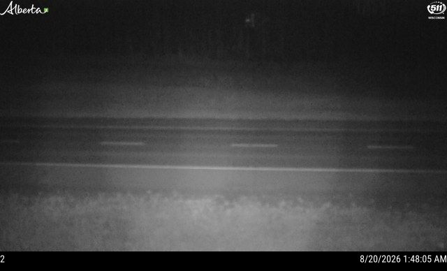 Latest Alberta 511 image at Hwy 58: 10 km East of Rainbow Lake
