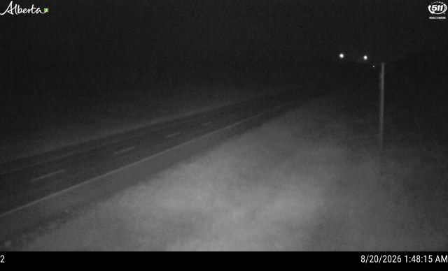Latest Alberta 511 image at Hwy 58: 10 km East of Rainbow Lake
