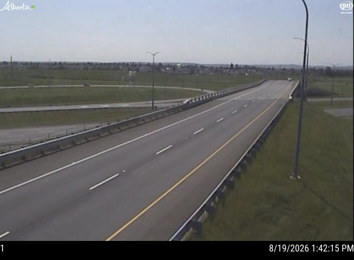 Latest Alberta 511 image at Stoney Tr. south & Hwy 2 Northwest