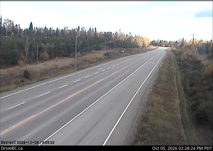 Latest DriveBC image at Bednesti Lake - E