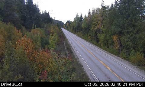 Latest DriveBC image at Blanket Creek - N