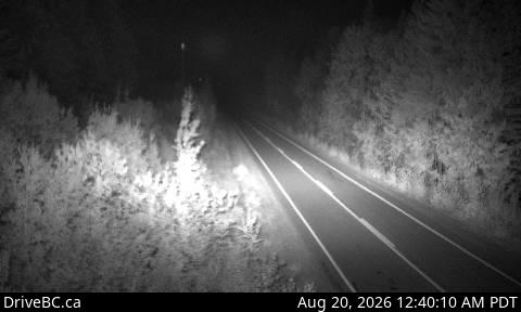 Latest DriveBC image at Blanket Creek - N