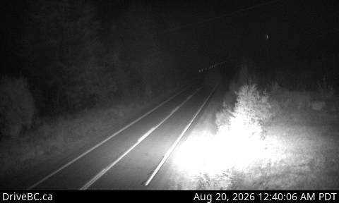 Latest DriveBC image at Blanket Creek - S