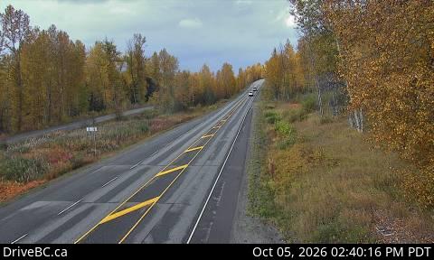 Latest DriveBC image at Gitanyow - N