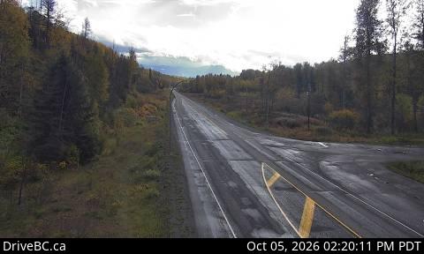 Latest DriveBC image at Gitanyow - S