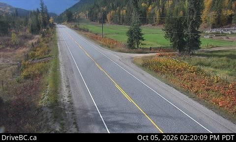 Latest DriveBC image at Mad River - S
