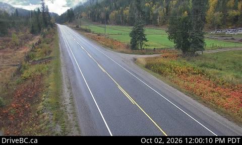 Latest DriveBC image at Mad River - S