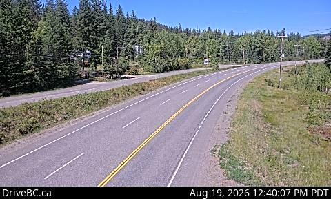 Latest DriveBC image at Bull Mountain - N