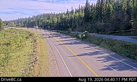 Latest DriveBC image at Bull Mountain - S