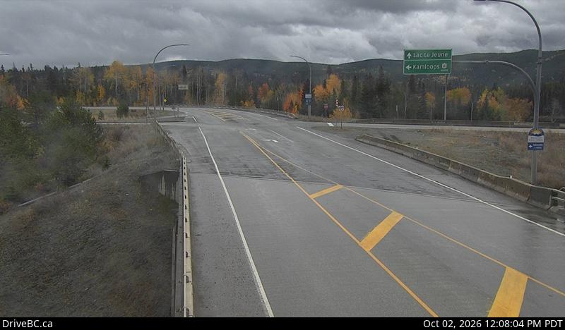 Latest DriveBC image at Hwy 97D at Hwy 5 - SW