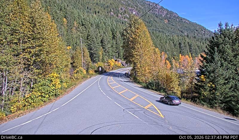 Latest DriveBC image at Taylor River - E