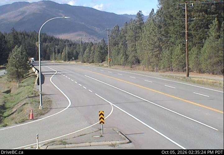 Latest DriveBC image at Boston Bar - N