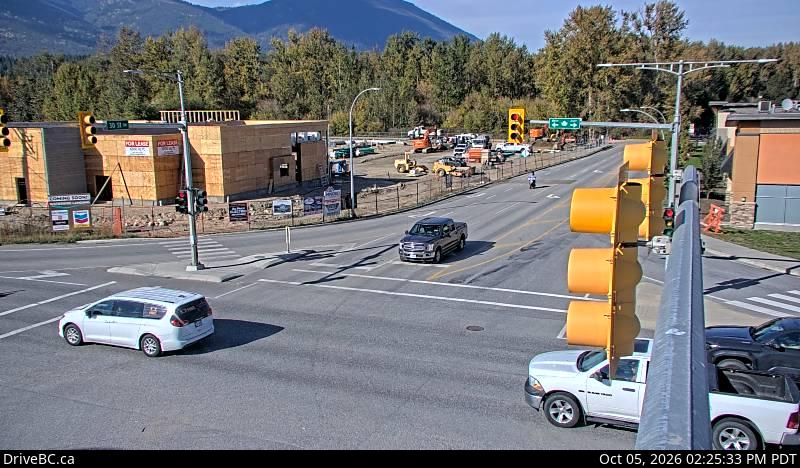 Latest DriveBC image at Salmon Arm - N