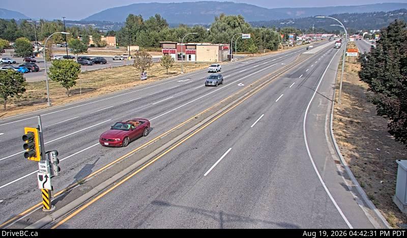 Latest DriveBC image at Salmon Arm - E