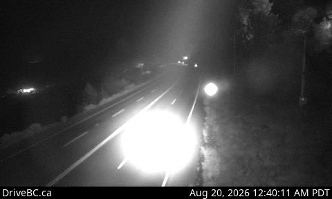 Latest DriveBC image at Gladwin - E