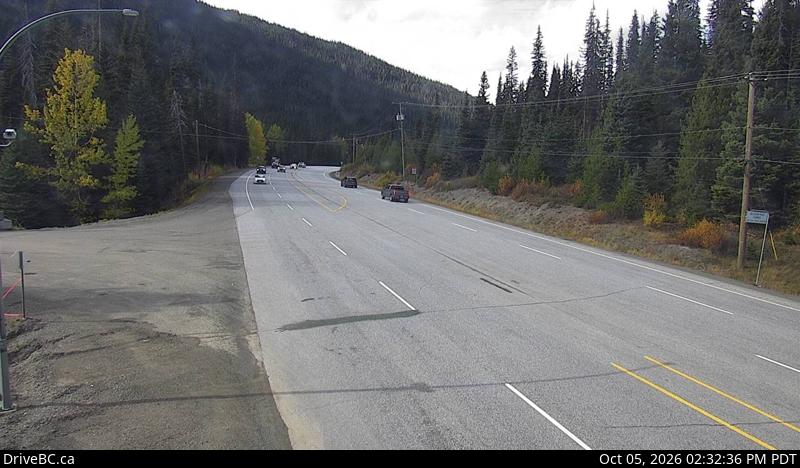 Latest DriveBC image at Allison Pass - W