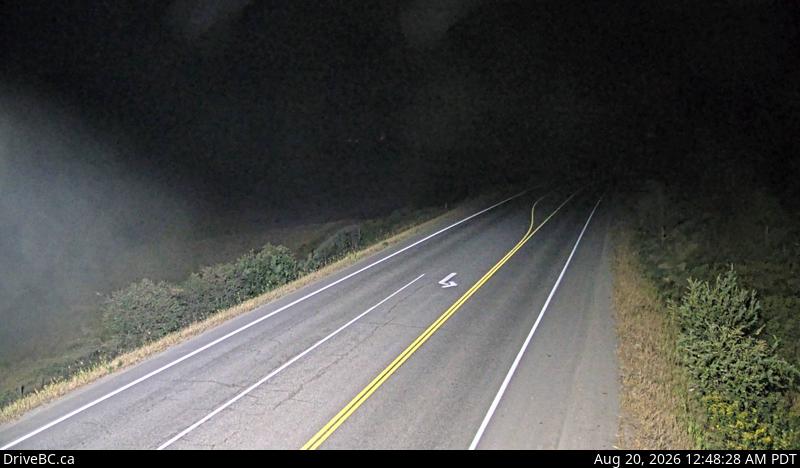 Latest DriveBC image at Lumby - W