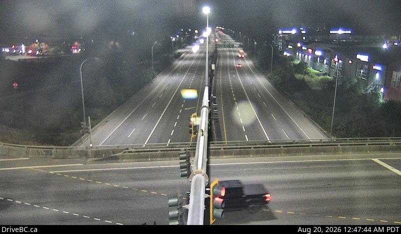 Latest DriveBC image at Hwy 1 at 200 Street - E