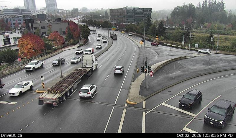 Latest DriveBC image at Hwy 1 at 200 Street - S