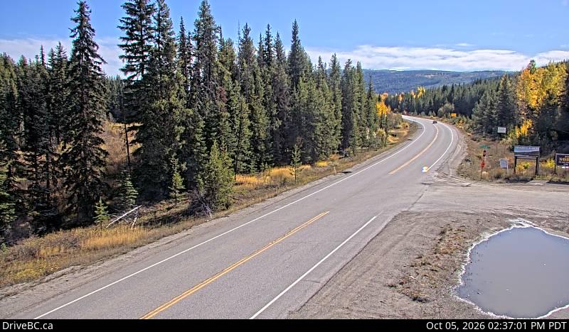 Latest DriveBC image at McCulloch - S