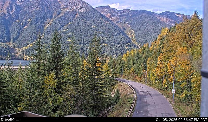 Latest DriveBC image at Mica Dam - N